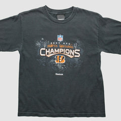 Cincinnati Bengals Reebok 2009 T-Shirt - Black Vintage - Fanatics
