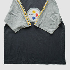 Pittsburgh Steelers Reebok 2000s T-Shirt - Black Vintage - Fanatics