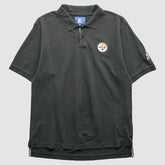 Pittsburgh Steelers Starter 2000s Polo - Black Vintage - Fanatics