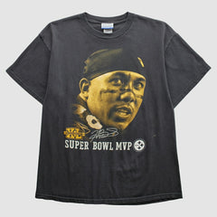 Pittsburgh Steelers Reebok 2006 T-Shirt - Black Vintage - Fanatics