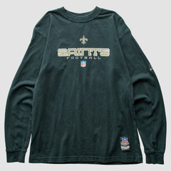 New Orleans Saints Reebok 2000s Sweatshirt - Black Vintage - Fanatics