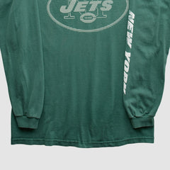 New York Jets NFL 2000s Long Sleeve T-Shirt - Green Vintage - Fanatics