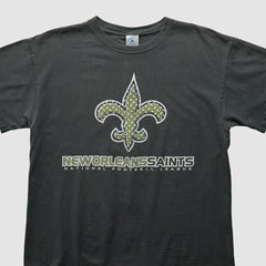 New Orleans Saints Delta 2000s T-Shirt - Black Vintage - Fanatics