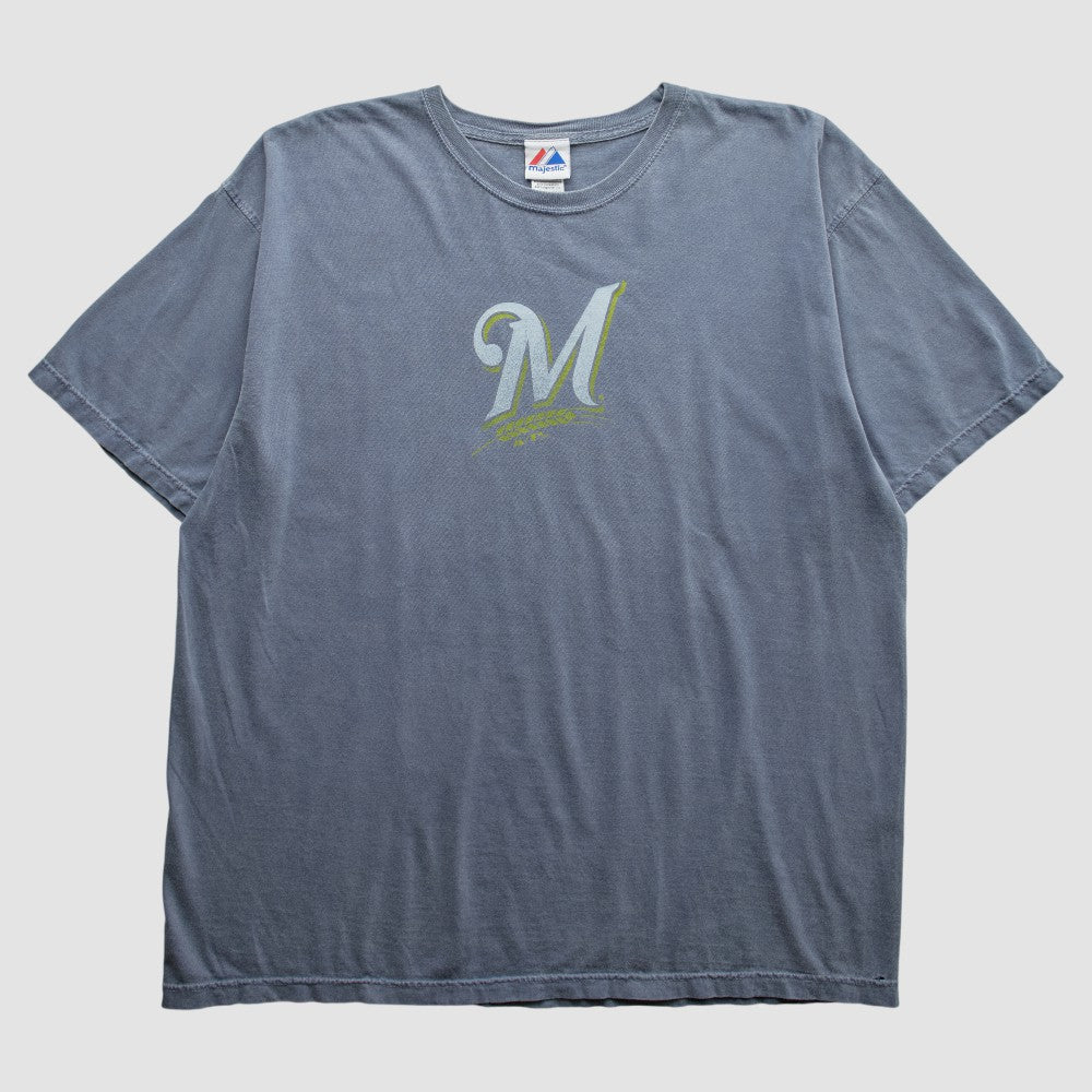 Milwaukee Brewers Majestic 2000s T-Shirt for sale