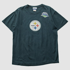 Pittsburgh Steelers Reebok 2009 T-Shirt - Blue Vintage - Fanatics