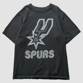 Adidas San Antonio Spurs 2000s T-Shirt Black Vintage