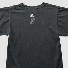 Adidas San Antonio Spurs 2000s T-Shirt Black Vintage