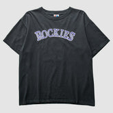Colorado Rockies Majestic 2000s T-Shirt Discount