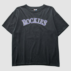 Colorado Rockies Majestic 2000s T-Shirt Discount