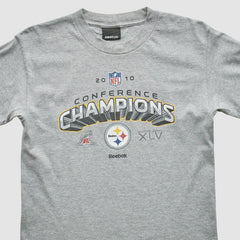 Pittsburgh Steelers Reebok 2010 Sweatshirt - Gray Vintage - Fanatics
