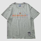 Cincinnati Bengals Reebok 2000s T-Shirt - Gray Vintage - Fanatics