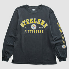 Pittsburgh Steelers 2010s T-Shirt - Black Vintage - Fanatics