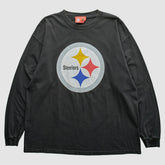 Pittsburgh Steelers NFL 2000s T-Shirt - Black Vintage - Fanatics