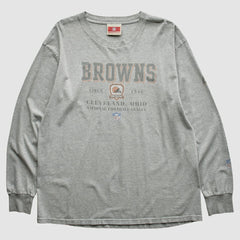 Cleveland Browns NFL Originals 2000s T-Shirt - Gray Vintage - Fanatics