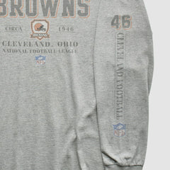 Cleveland Browns NFL Originals 2000s T-Shirt - Gray Vintage - Fanatics
