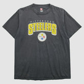 Pittsburgh Steelers 2000s T-Shirt - Black Vintage - Fanatics