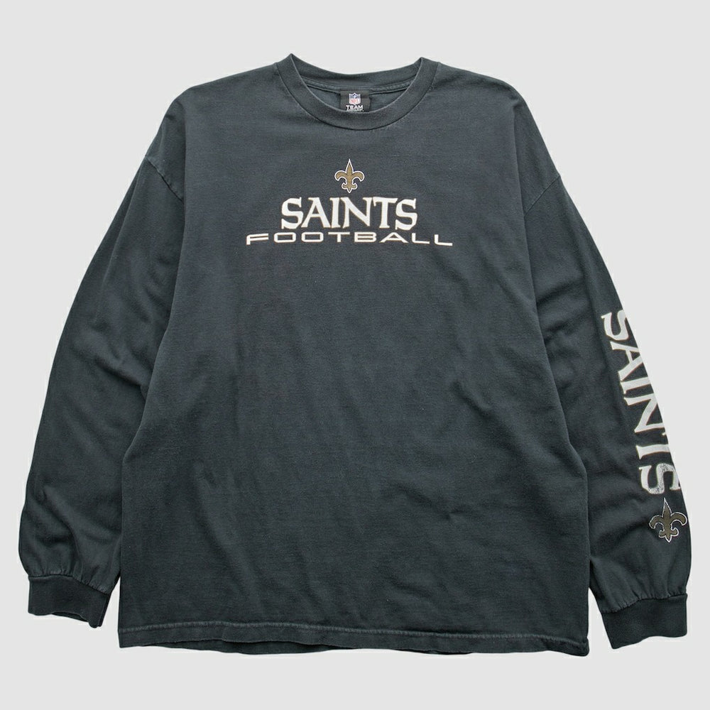 New Orleans Saints 2010s T-Shirt - Black Vintage - Fanatics
