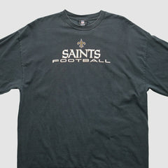 New Orleans Saints 2010s T-Shirt - Black Vintage - Fanatics