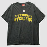 Pittsburgh Steelers NFL 2000s T-Shirt - Black Vintage - Fanatics