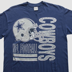 Dallas Cowboys Logo 7 1991 T-Shirt - Navy Vintage - Fanatics