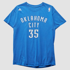 Adidas Oklahoma City Thunder 2000s T-Shirt Blue Vintage