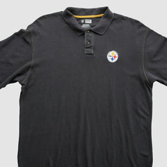 Pittsburgh Steelers 2010s Polo - Black Vintage - Fanatics