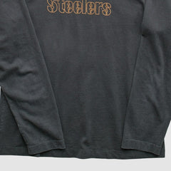 Pittsburgh Steelers NFL 2000s T-Shirt - Black Vintage - Fanatics