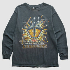 New Orleans Saints NFL 2010 T-Shirt - Black Vintage - Fanatics