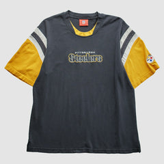 Pittsburgh Steelers NFL 2000s T-Shirt - Black Vintage - Fanatics