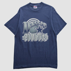 Dallas Cowboys Trench 90s T-Shirt - Navy Vintage - Fanatics