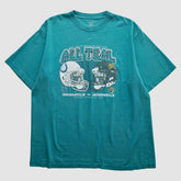 Indianapolis Colts vs. Jacksonville Jaguars Reebok 2007 T-Shirt - Teal Vintage - Fanatics