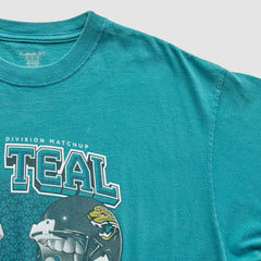 Indianapolis Colts vs. Jacksonville Jaguars Reebok 2007 T-Shirt - Teal Vintage - Fanatics