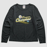 Pittsburgh Steelers NFL 2008 T-Shirt - Black Vintage - Fanatics