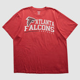 Atlanta Falcons Reebok 2000s T-Shirt - Red Vintage - Fanatics
