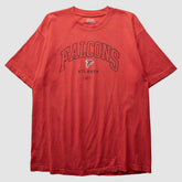 Atlanta Falcons Reebok 2000s T-Shirt - Red Vintage - Fanatics
