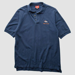 Denver Broncos NFL 2000s Polo - Navy Vintage - Fanatics