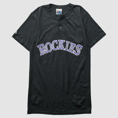Colorado Rockies Majestic 2000s T-Shirt Discount