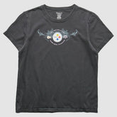 Pittsburgh Steelers Reebok 2009 T-Shirt - Gray Vintage - Fanatics