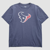 Houston Texans Reebok 2000s T-Shirt - Navy Vintage - Fanatics