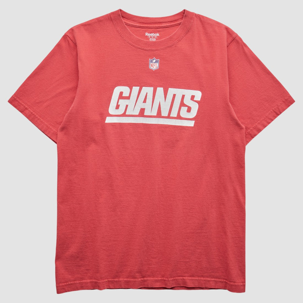New York Giants Reebok 2000s T-Shirt - Red Vintage - Fanatics