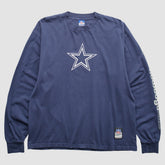 Dallas Cowboys Reebok 2000s T-Shirt - Navy Vintage - Fanatics