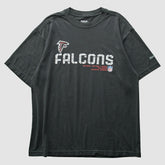 Atlanta Falcons Reebok 2000s T-Shirt - Black Vintage - Fanatics