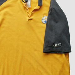 Pittsburgh Steelers Reebok 2000s T-Shirt - Yellow Vintage - Fanatics