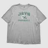 New York Jets Reebok 2000s T-Shirt - Gray Vintage - Fanatics