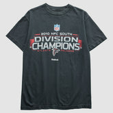 Atlanta Falcons Reebok 2010 T-Shirt - Black Vintage - Fanatics