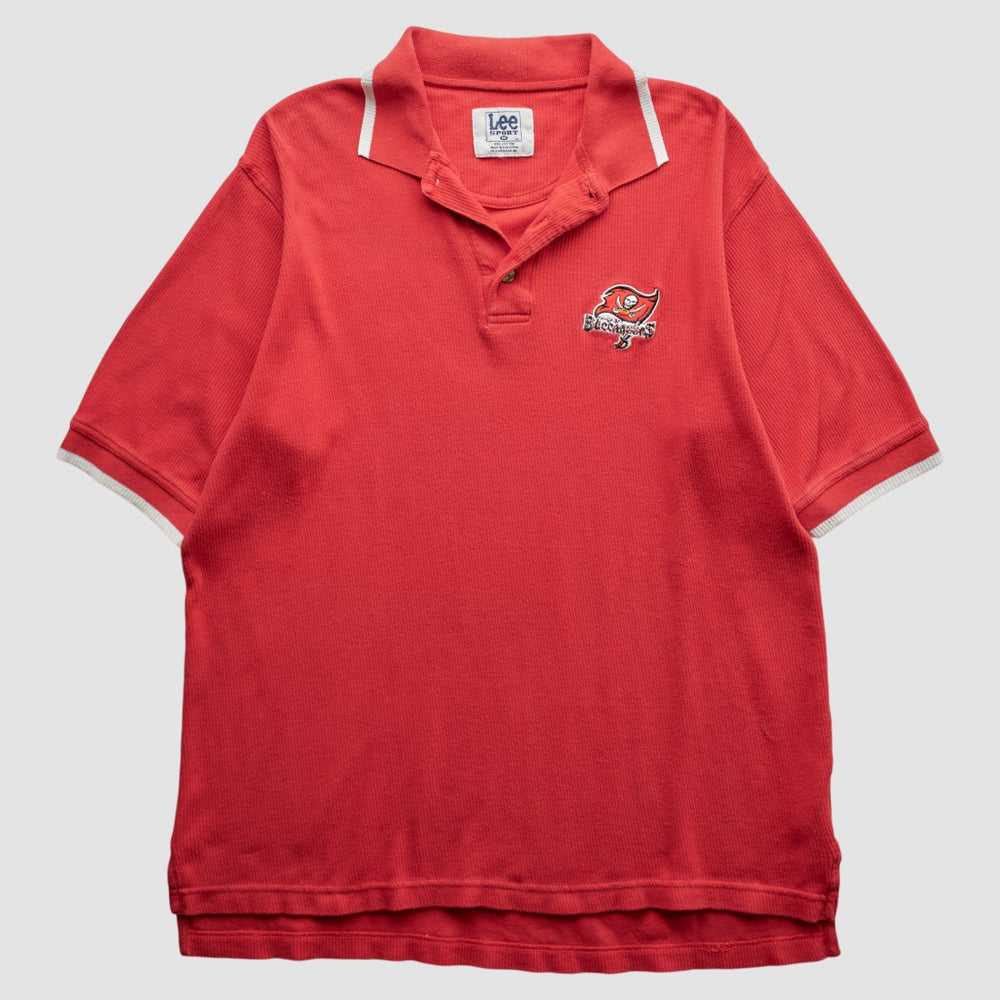 Tampa Bay Buccaneers Lee Apparel 90s Polo - Red Vintage - Fanatics