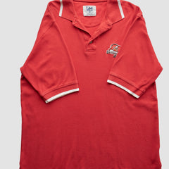 Tampa Bay Buccaneers Lee Apparel 90s Polo - Red Vintage - Fanatics