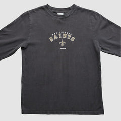 New Orleans Saints NFL 2000s T-Shirt - Black Vintage - Fanatics
