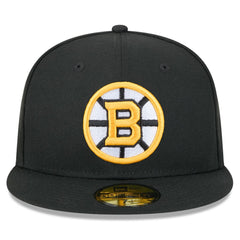 Boston Bruins New Era Core 59FIFTY Fitted Hat - Black | New Era on sale