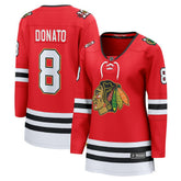 Ryan Donato Chicago Blackhawks Fanatics Women's Centennial Breakaway Player Jersey - Red | Fanatics Lifestyle